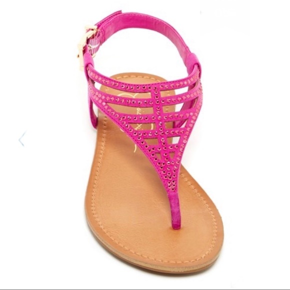 Jessica Simpson Shoes - Jessica Simpson Garvey Flat Sandal   EUC